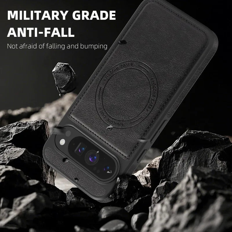 Luxury Magnetic Leather Case